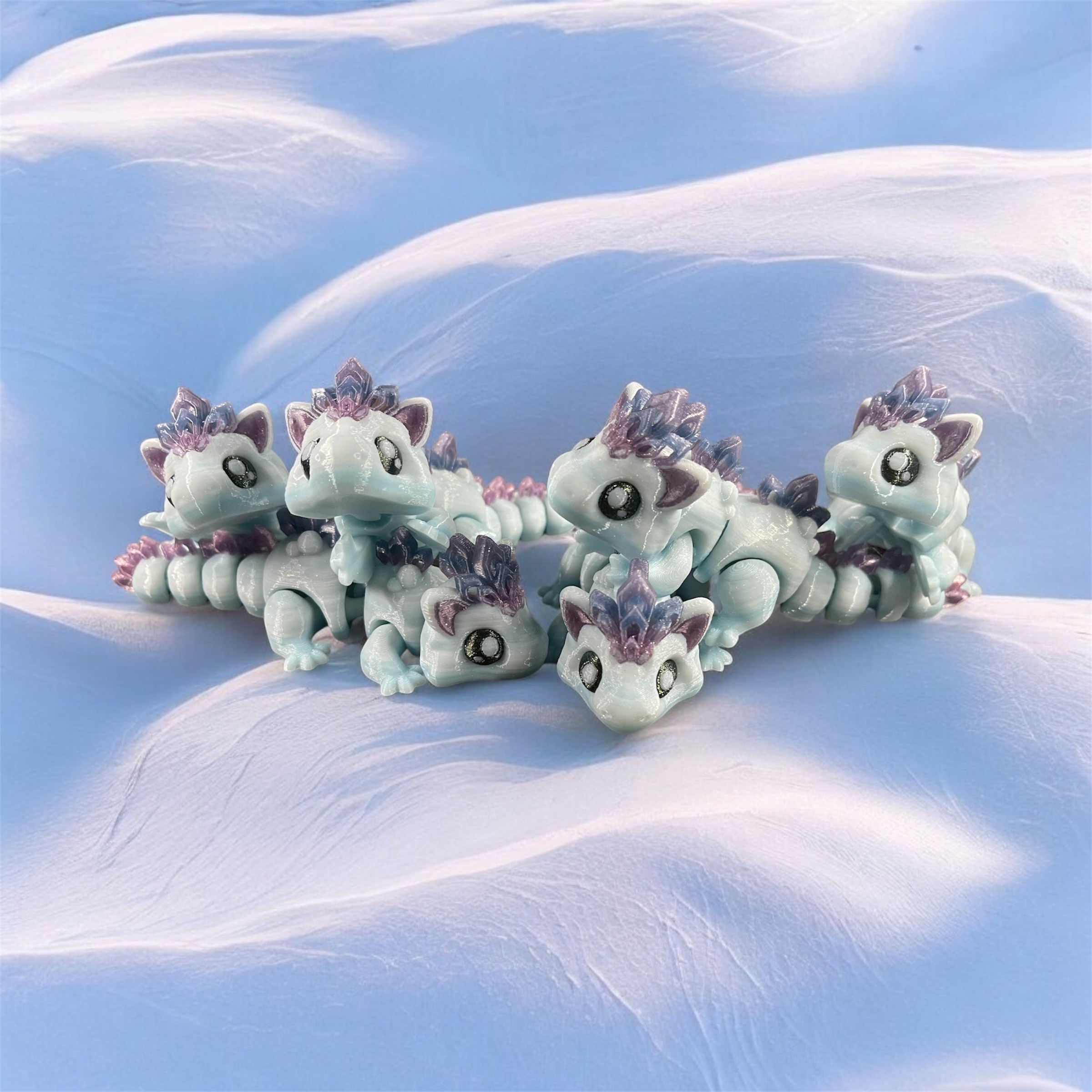 Kōsetsu Winter Snowfall Baby Dragon